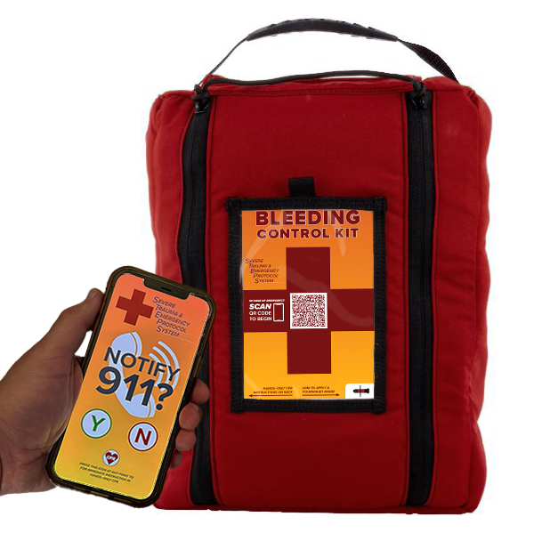 Bleeding Control Kit Mockup